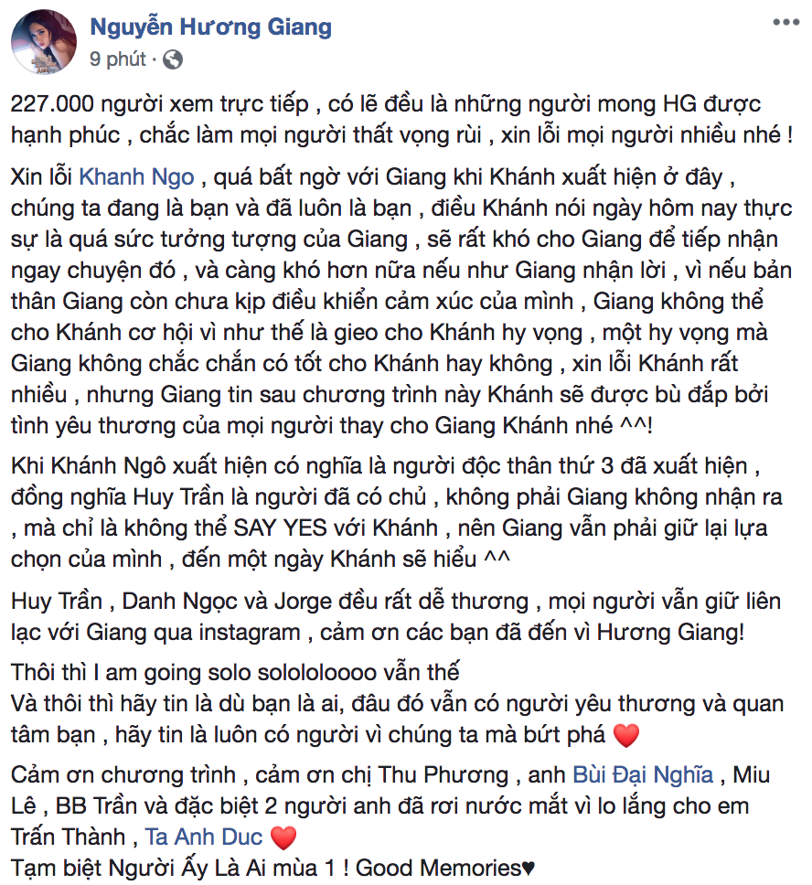 Khánh Ngô: Chân dung hot boy 9x tỏ tình với Hương Giang ở show Người ấy là ai
